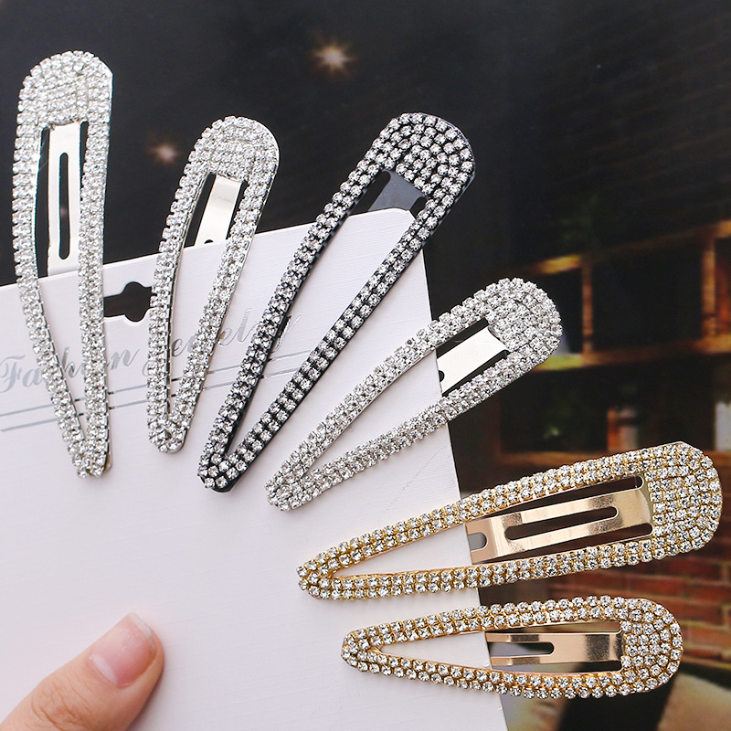 Bobby Pin Bulk - Zarif Metal damla taklidi saç tokası