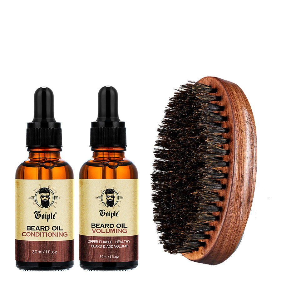 Hair Care Conditioner - 3 adet Erkekler Doğal Sakal Bakım