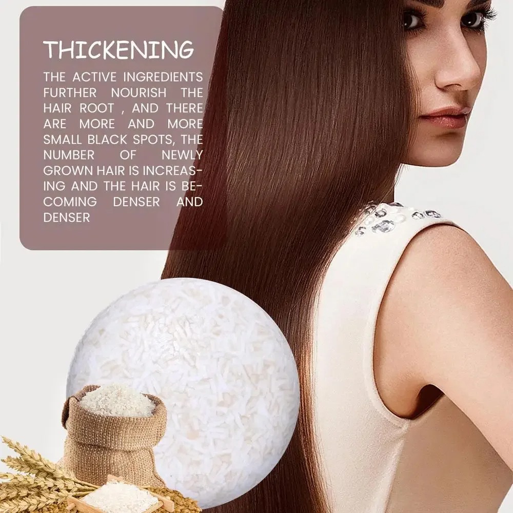 Hair Care Elseve - Organik Pirinç Şampuan Sabunu Bar Yağsız