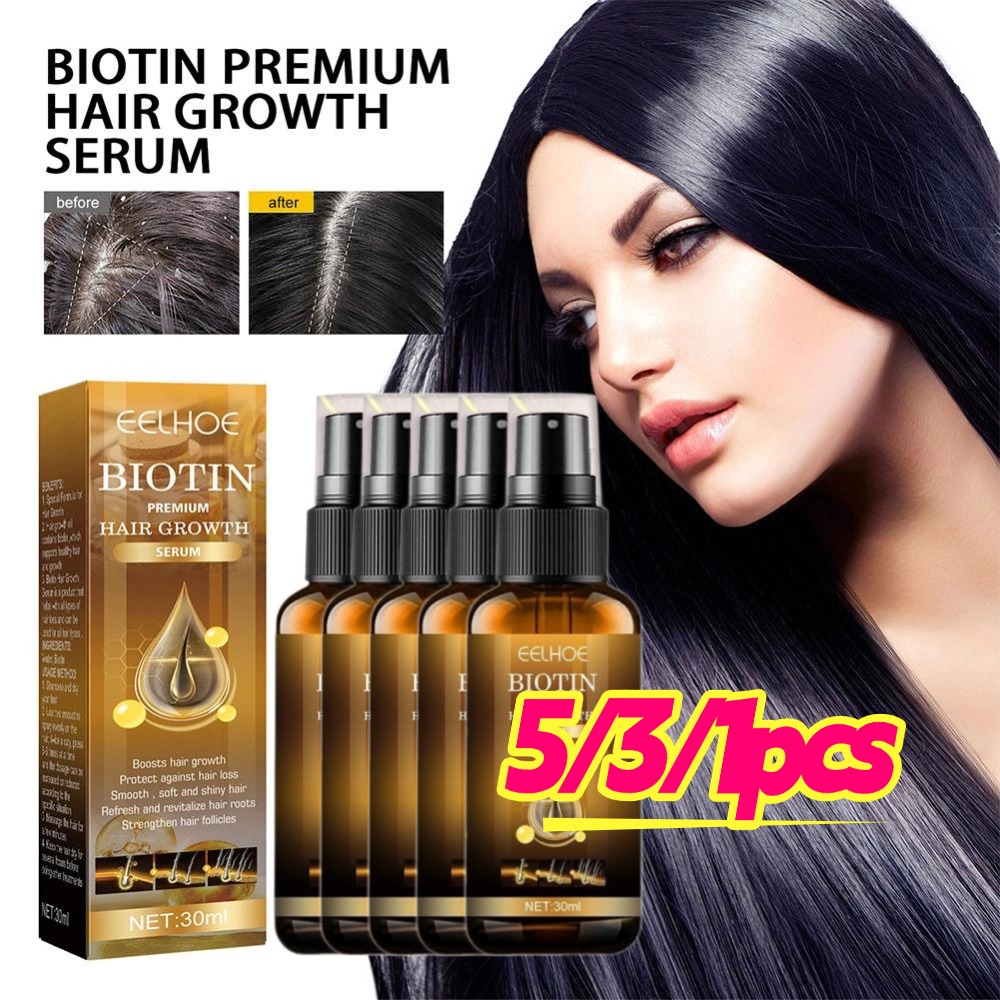 Hair Care Elseve - 5/3/1 adet Biotin Hızlı Saç Büyüme