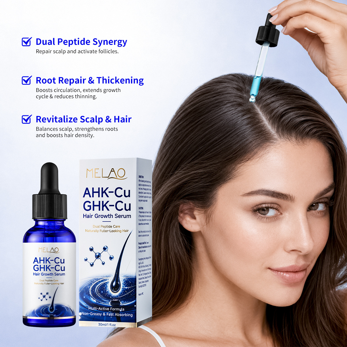 30ml Bakır Çift Peptitli Saç U - Hair Care Elseve incelemesi ve fiyatı