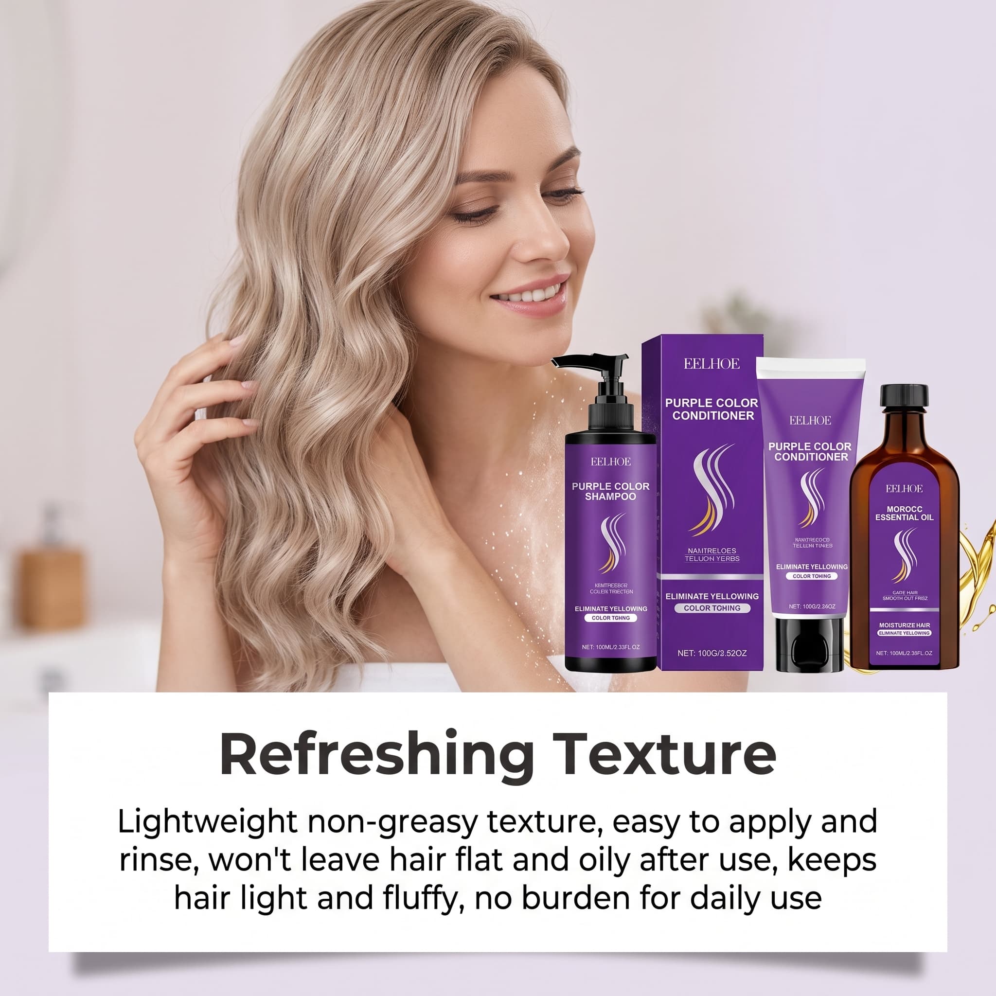Mor Şampuan Seti, Saç Kremi, S - Hair Care Conditioner incelemesi ve fiyatı