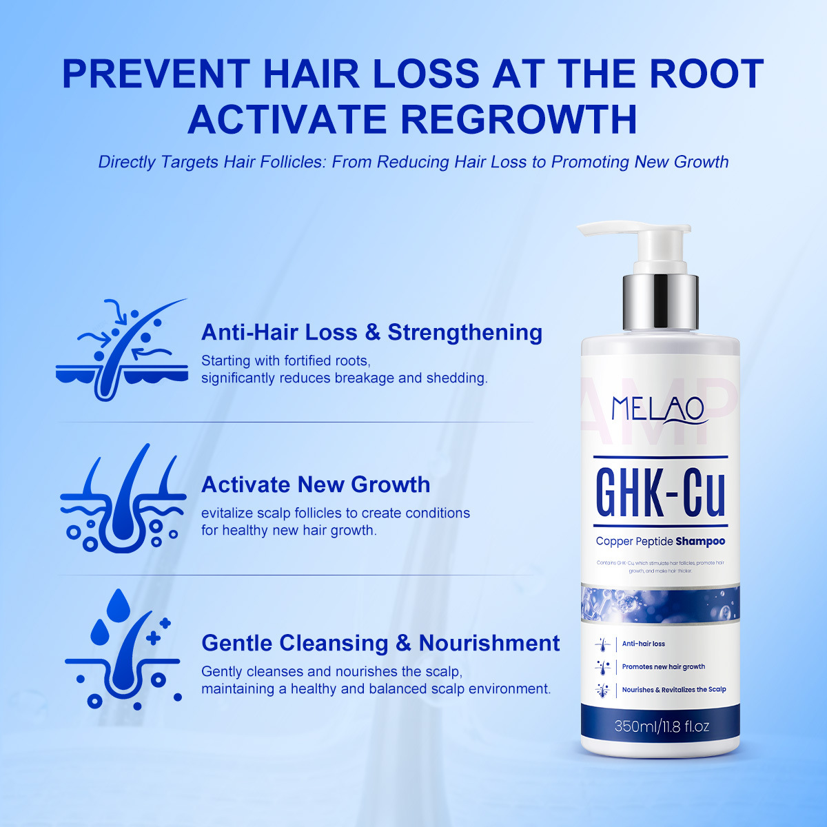 350ml GHK-Cu Bakır Peptid Saç  - Hair Care Conditioner incelemesi ve fiyatı